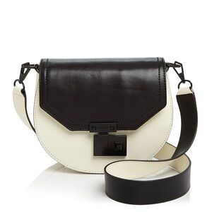 Rebecca Minkoff Paris white & black saddle bag
Excellent condition